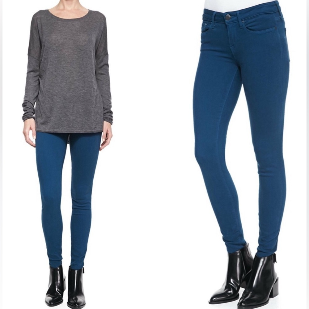 Vince. Riley Leggings in Petroleum - Size 30